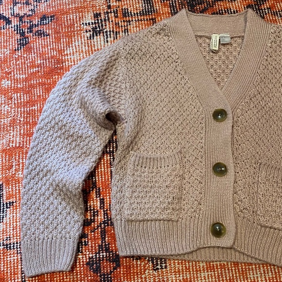 H&M Pink Chunky Knit Cardigan - Picture 4 of 5